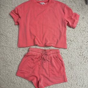 Sewn and Seen Coral Set
